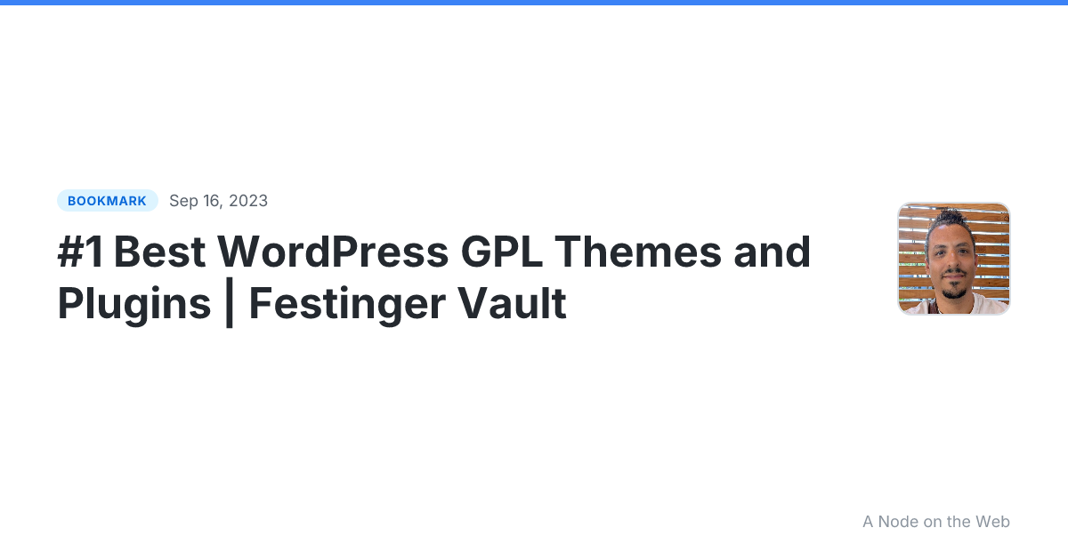 #1 Best WordPress GPL Themes and Plugins | Festinger Vault