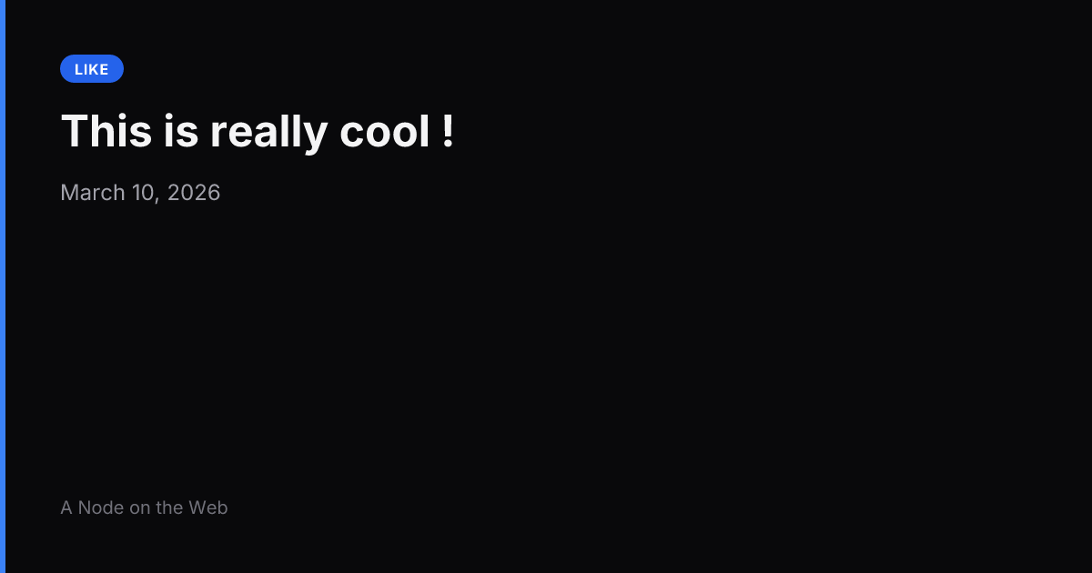 Liked hollo.social/@fedify/0199a579-adb3-7bf5-...