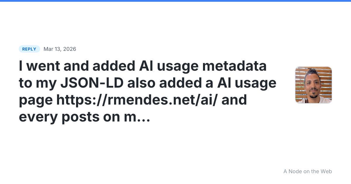 Reply to www.manton.org/2026/03/11/beto-deal...
