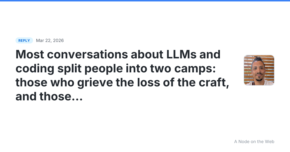 Reply to writings.hongminhee.org/2026/03/cra...