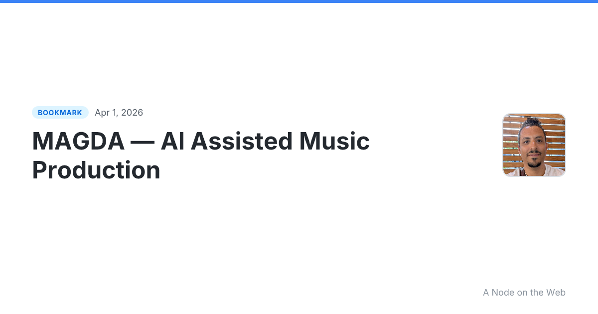 MAGDA — AI Assisted Music Production