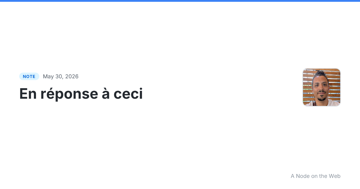 En réponse à ceci Deuxième étape pour la France… Donner la m...