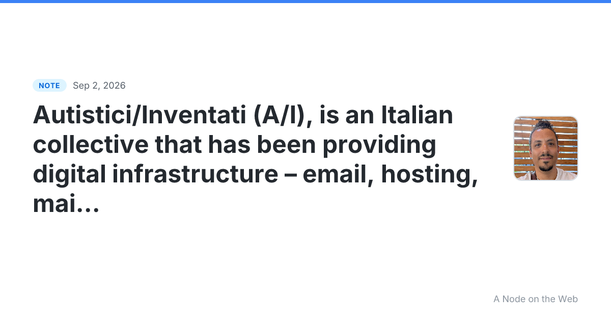 Autistici/Inventati (A/I), is an Italian collective that has...