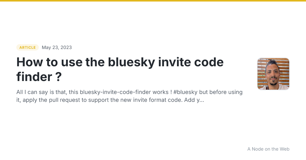 How to use the bluesky invite code finder ?