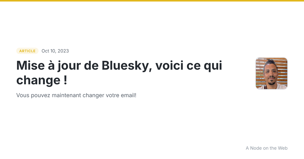 Mise à jour de Bluesky, voici ce qui change !