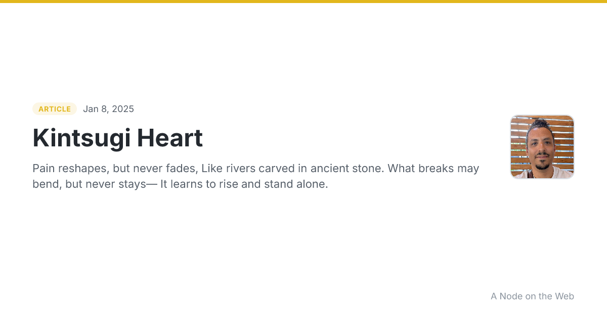Kintsugi Heart