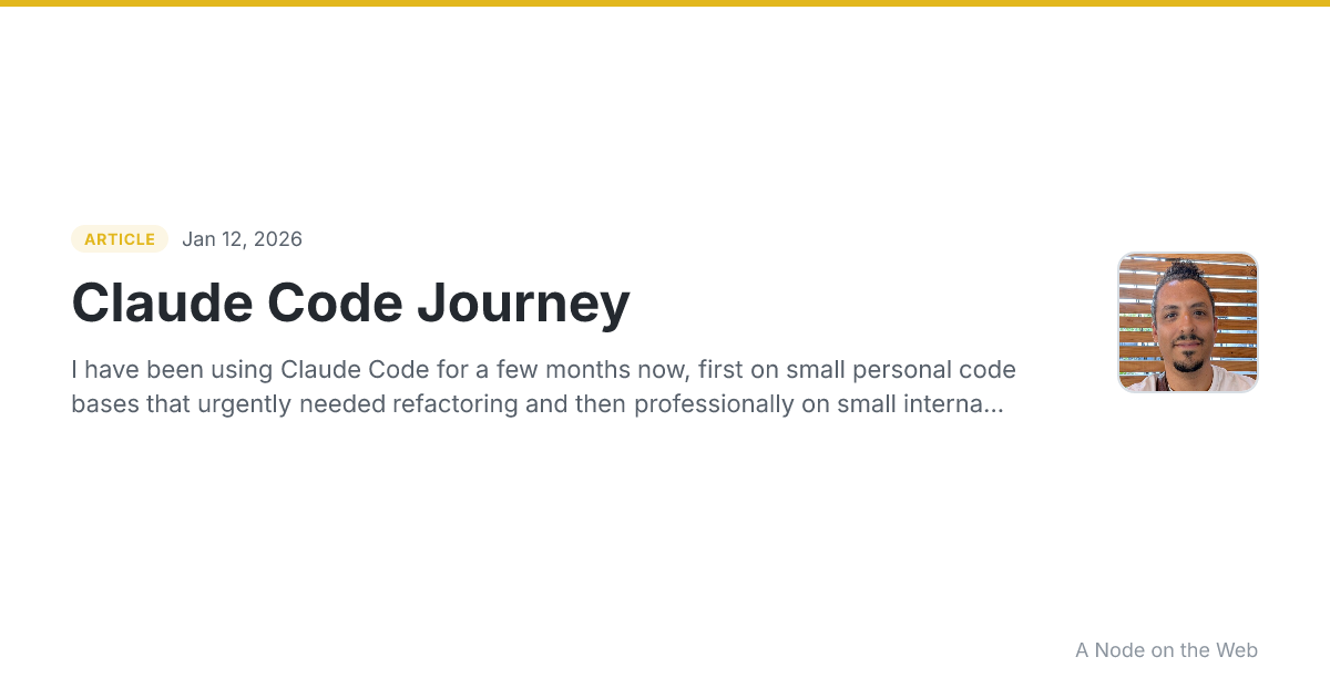 Claude Code Journey