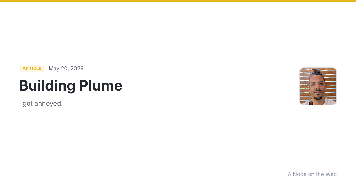 Building Plume
