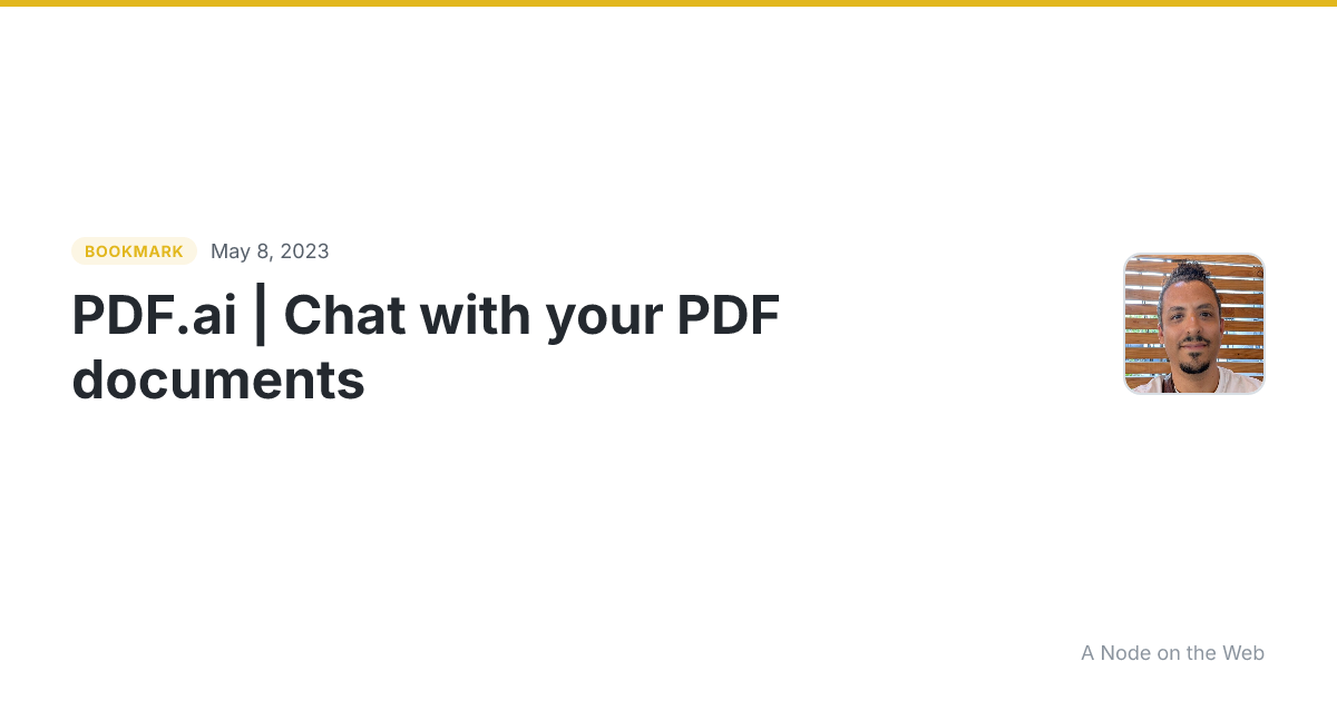PDF.ai | Chat with your PDF documents