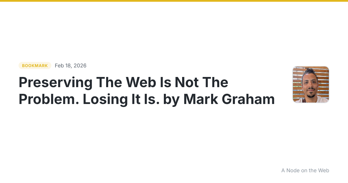 Bookmarked www.techdirt.com/2026/02/17/preserv...