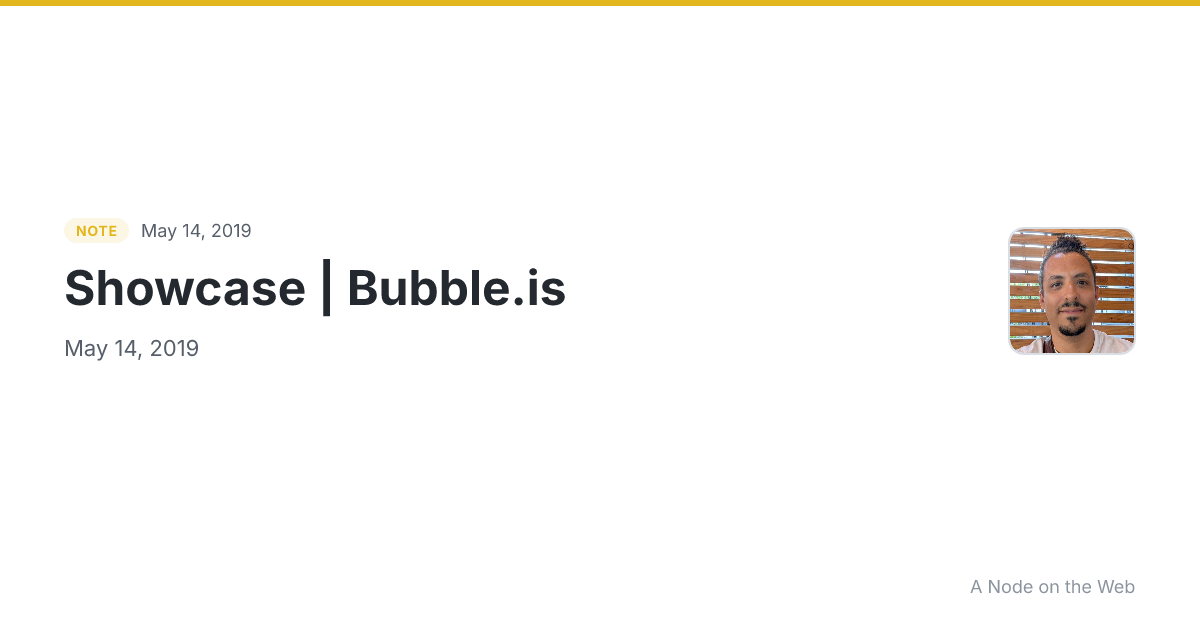 Showcase | Bubble.is