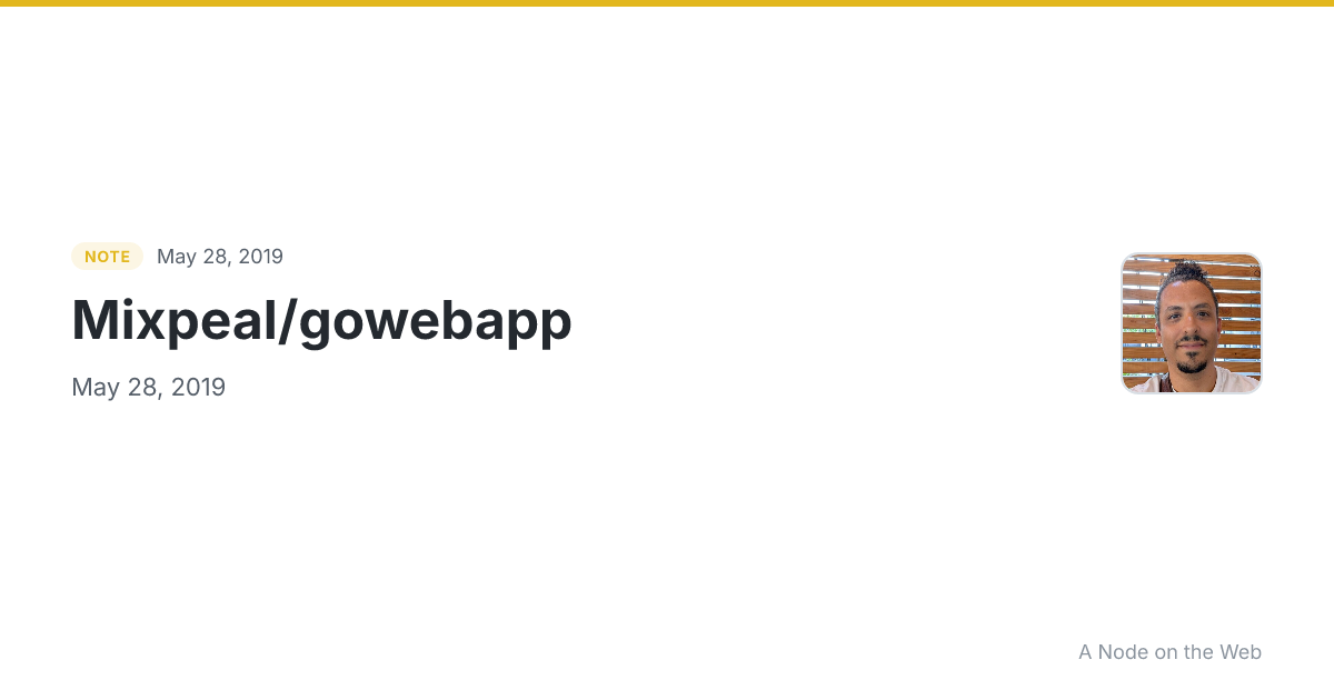 Mixpeal/gowebapp