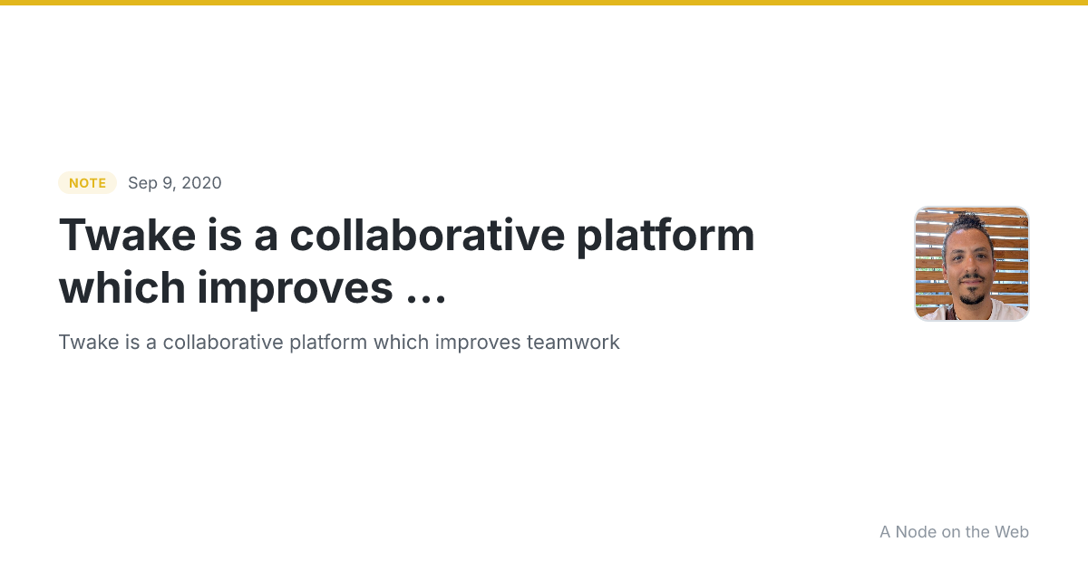 Twake is a collaborative platform which improves ...