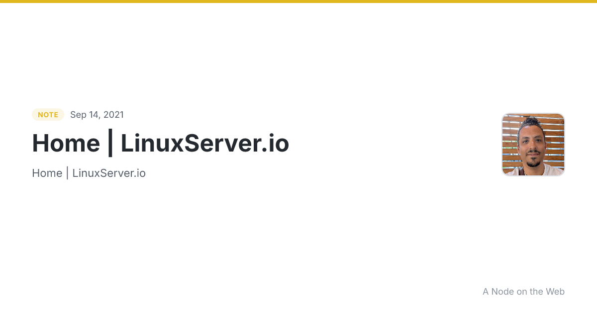 Home | LinuxServer.io