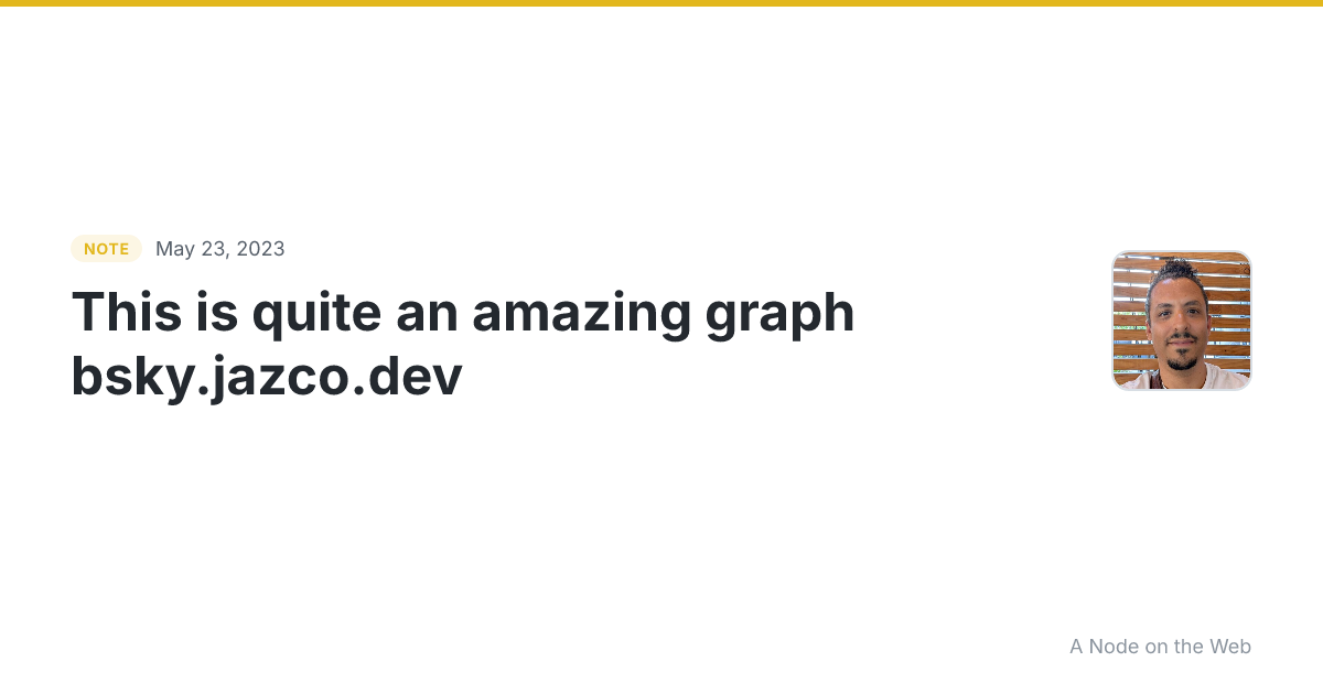This is quite an amazing graph bsky.jazco.dev