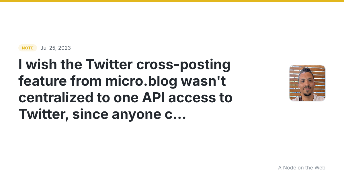 I wish the Twitter cross-posting feature from micro.blog was...