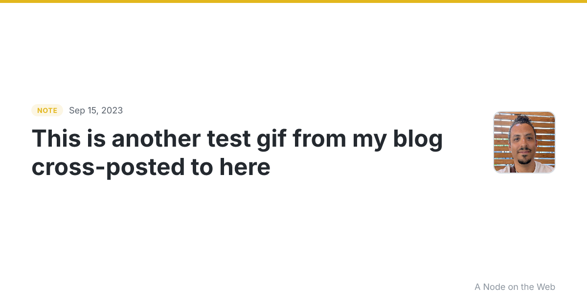 This is another test gif from my blog cross-posted to here