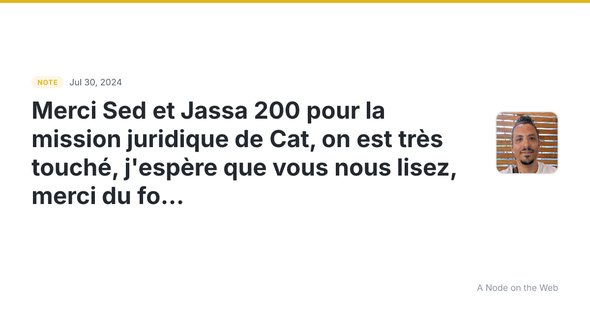 Merci Sed et Jassa 🙏🏽😍✨ 200 € pour la mission juridique d...
