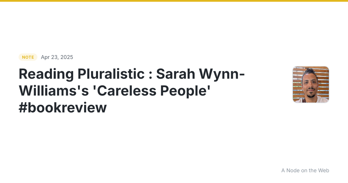 Reading Pluralistic : Sarah Wynn-Williams’s ‘Careless People...