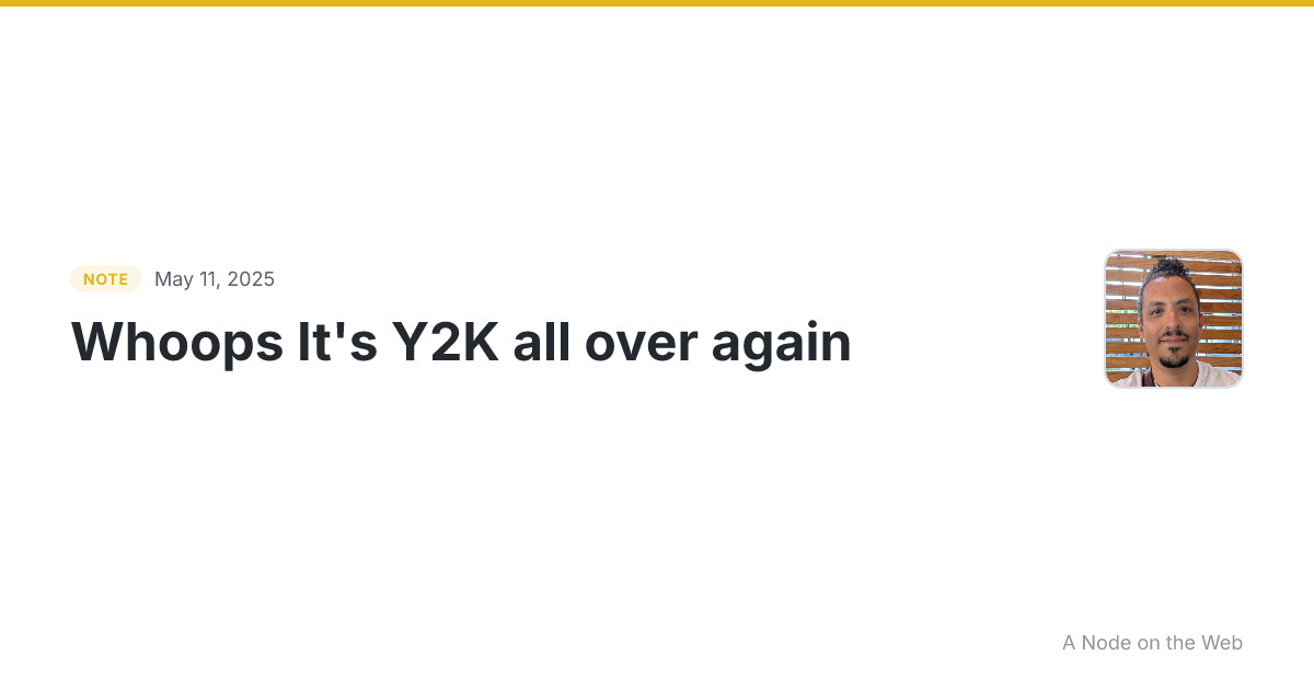 Whoops It’s Y2K all over again 😅 On 2038-01-19 03:14:08 UTC...