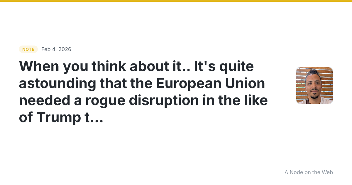 When you think about it… It’s quite astounding that the Euro...