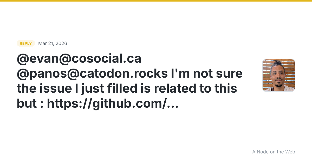 Reply to cosocial.ca/users/evan/statuses/116...