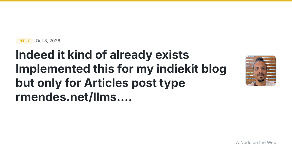 Reply to andrewshell.org/2026/10/the-web-of-...